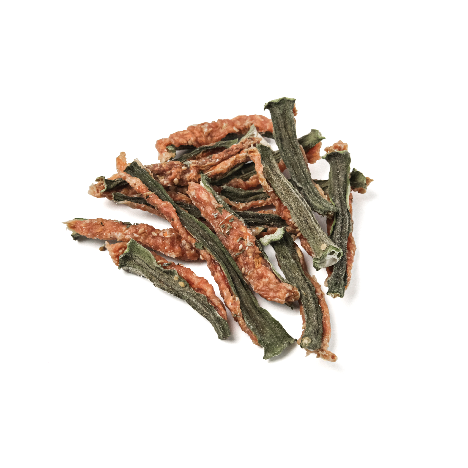 Dried Chicken & Okra sticks