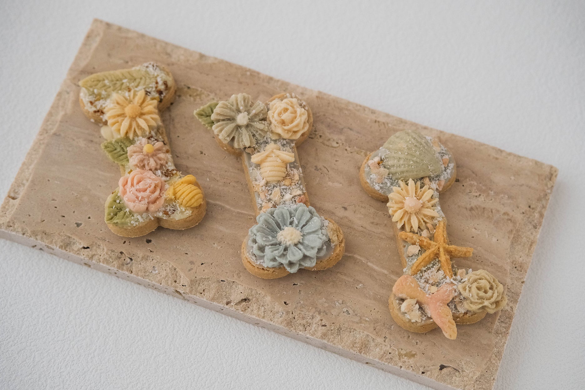 Mini Bone Glazed Biscuit