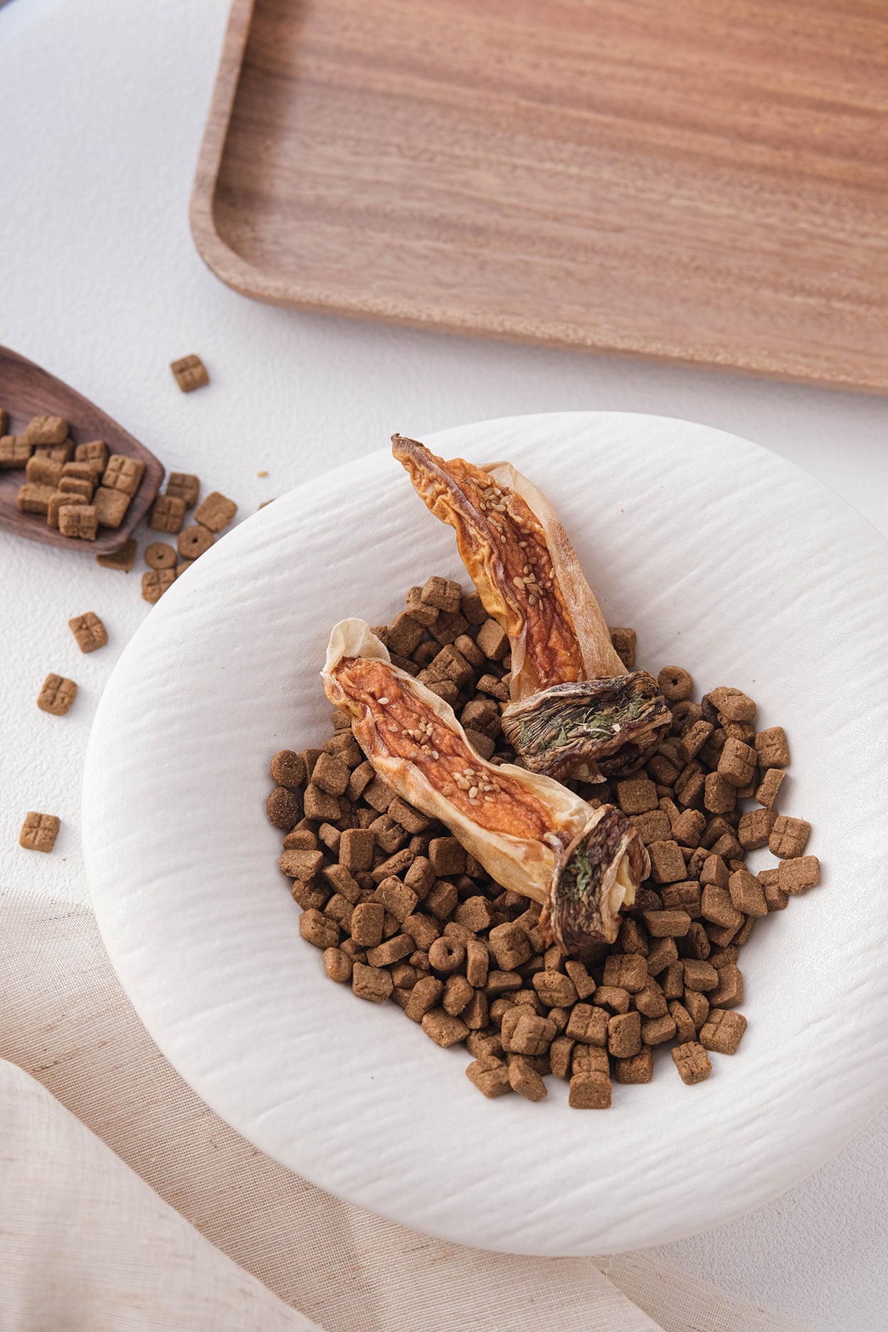 Rabbit Ear Stuffed with Meat