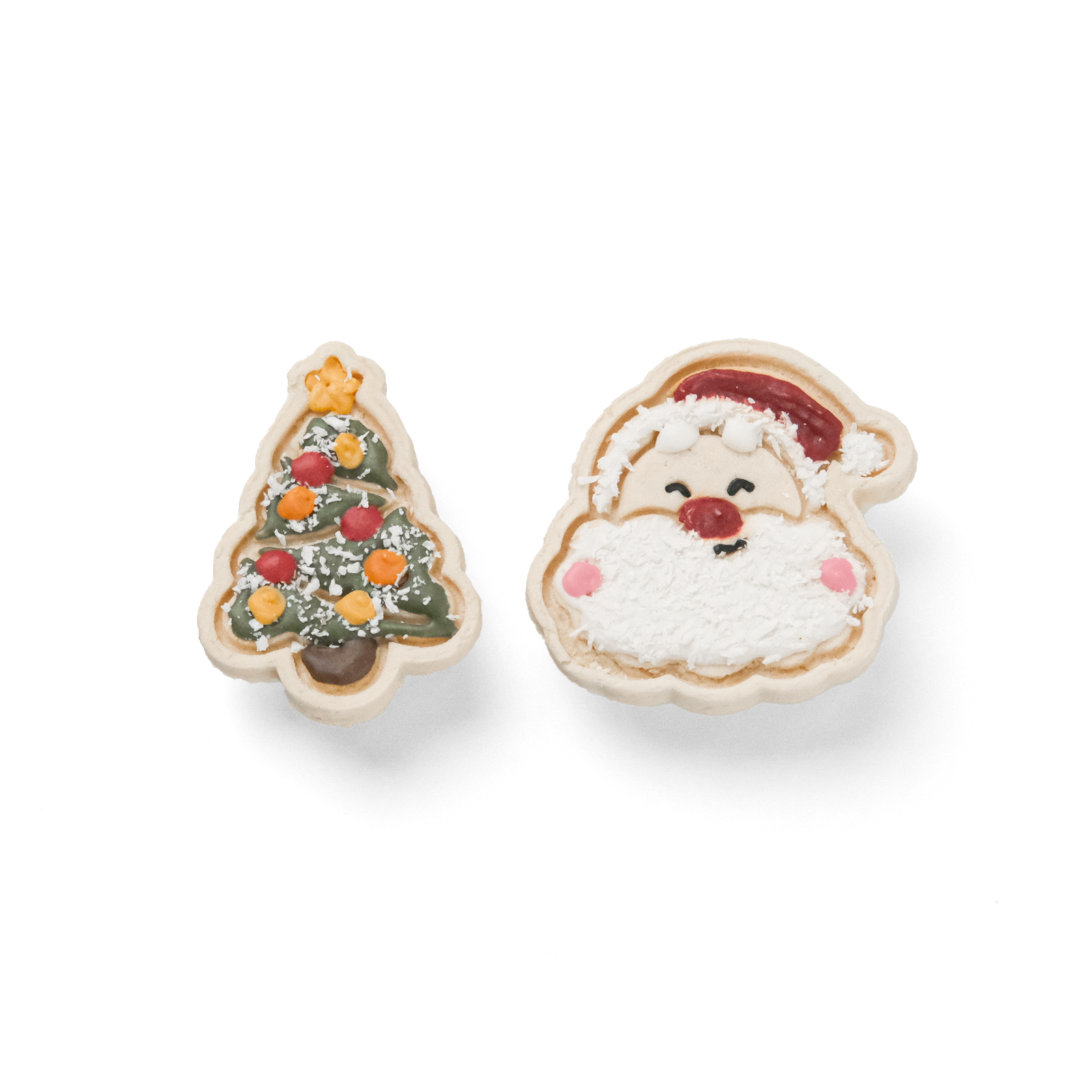 Christmas Pet Glazed Biscuit - 2 pieces