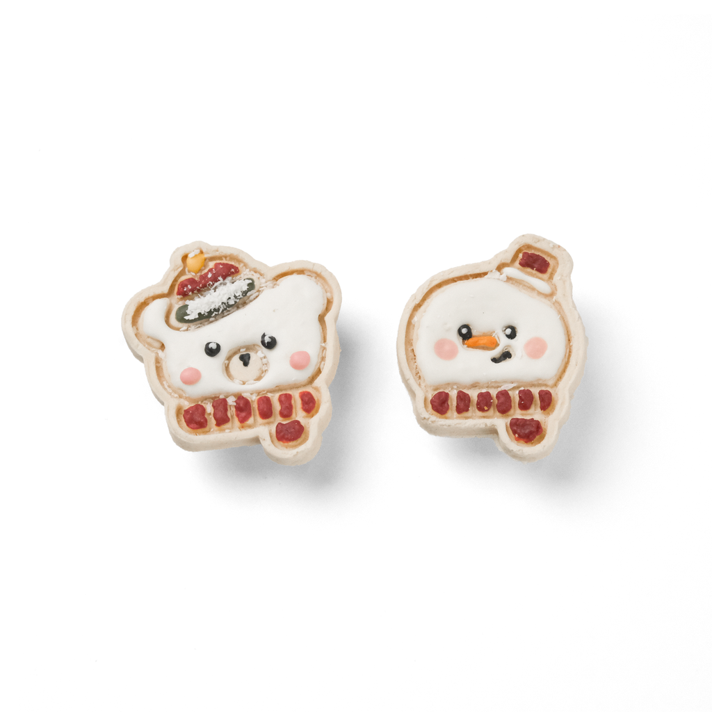 Christmas Pet Glazed Biscuit - 2 pieces
