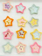 Colourful Star Glazed Biscuit