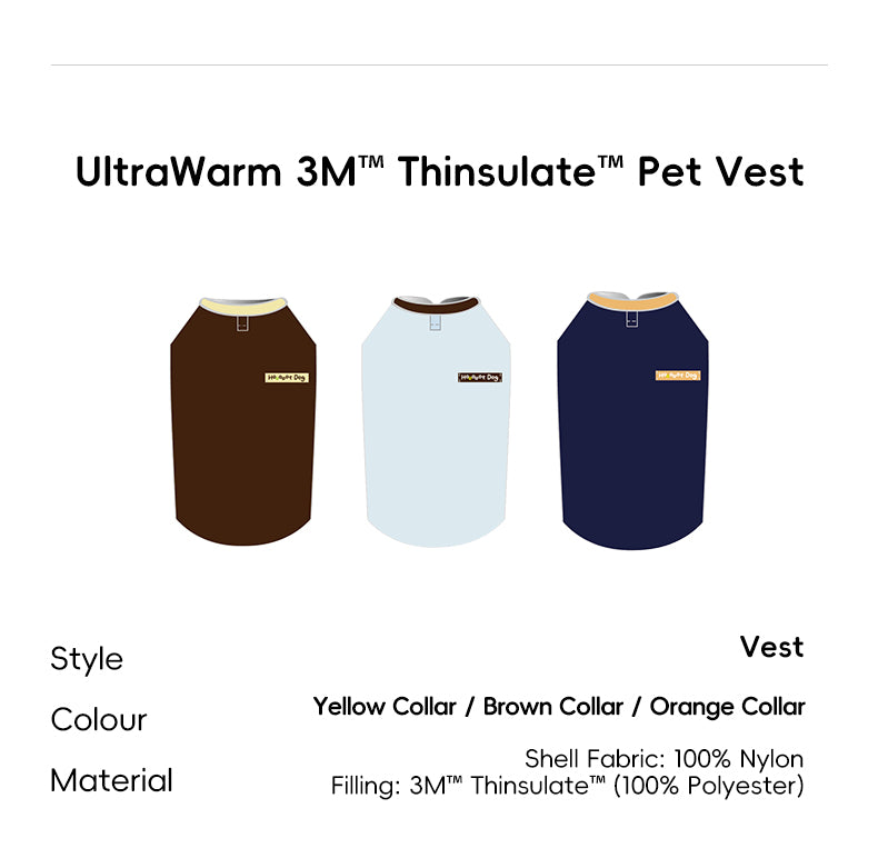 UltraWarm 3M Thinsulate Pet Vest
