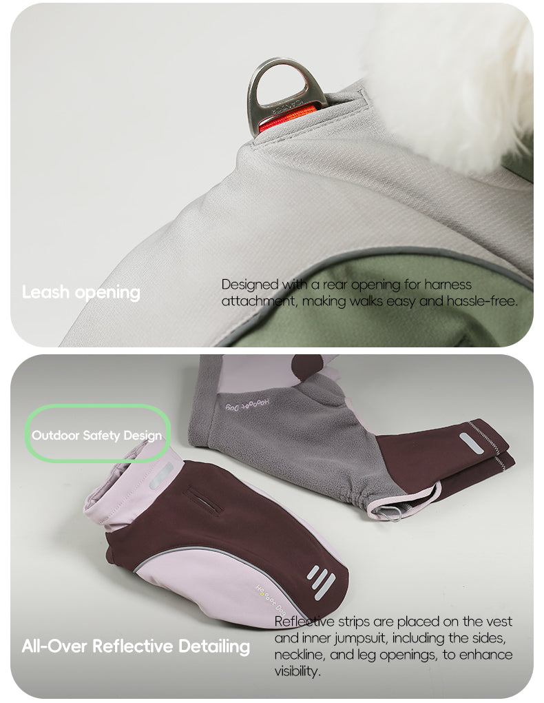 All-Weather 3-in-1 Softshell Pet Jacket