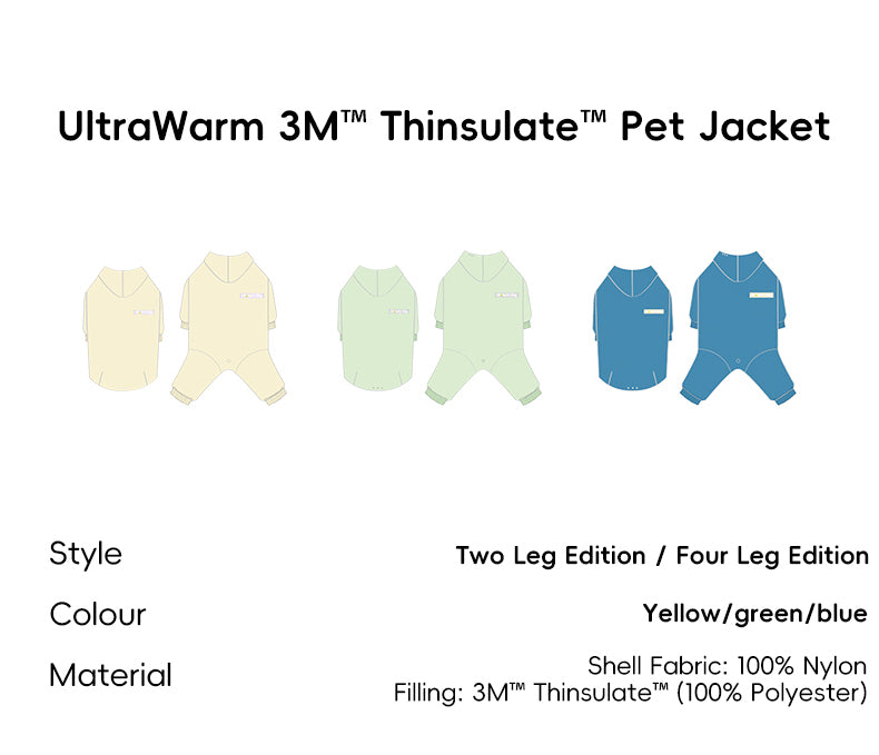 UltraWarm 3M Thinsulate Pet Jacket