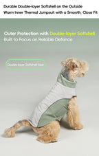 All-Weather 3-in-1 Softshell Pet Jacket